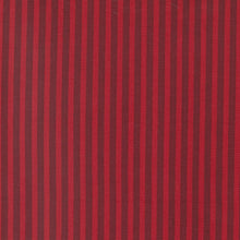 Jolly Good Tidings Stripes Cranberry Cotton Fabric