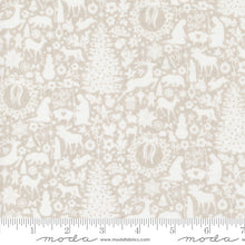 Pine Valley Nativity Damask Fog Cotton Fabric