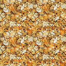 Bohemian Sunrise Celestial Brown Blender Cotton Fabric