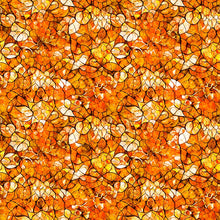 Bohemian Sunrise Celestial Orange Blender Cotton Fabric