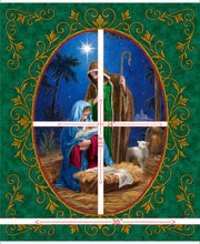 Heavenly Night Cotton Fabric Panel