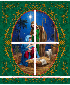 Heavenly Night Cotton Fabric Panel