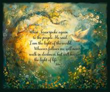 Light of The World Panel Cotton Fabric