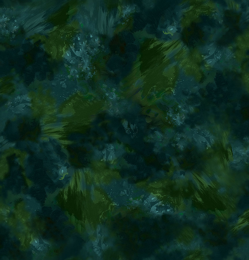 Light of the World Jade Midnight Texture Blender Cotton Fabric