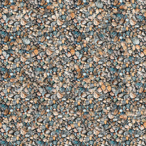 Earthly Delights River Rocks Cotton Fabric