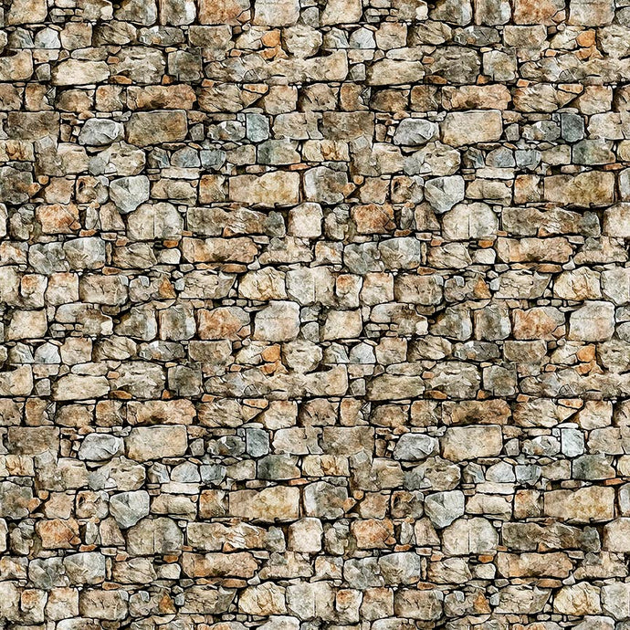 Earthly Delights Stone Pavers Cotton Fabric