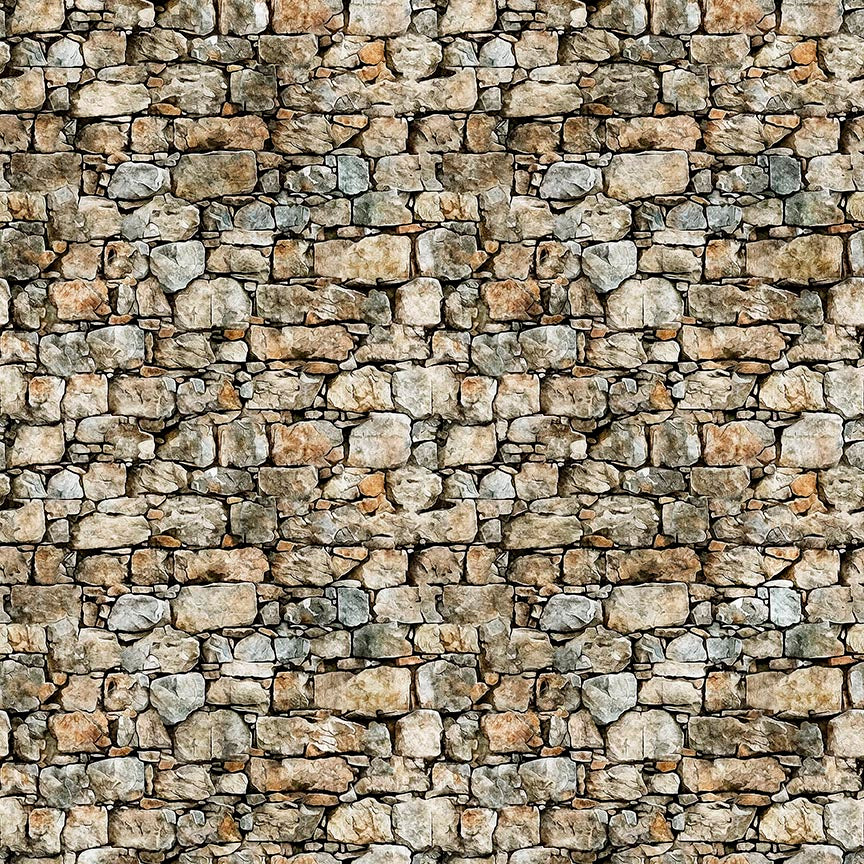 Earthly Delights Stone Pavers Cotton Fabric