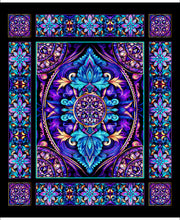 Royale Stained Glass Panel Cotton Fabric