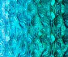 Horizons Ombre Wave Turquoise Cotton Fabric