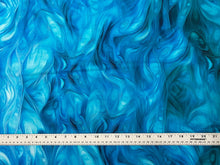 Horizons Ombre Wave Turquoise Cotton Fabric