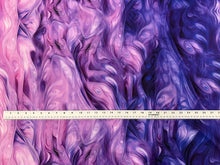 Horizons Ombre Wave Violet Cotton Fabric
