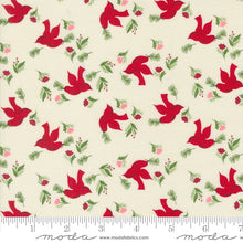 Once Upon A Christmas Peace Doves Snow Cotton Fabric