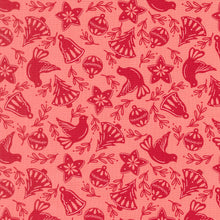 Merrily On High Cookie Cutters Blush Cotton Fabric