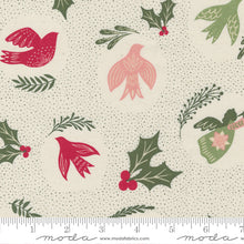 Good News, Great Joy Snow Doves & Angels Cotton Fabric