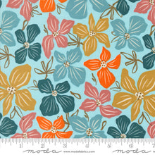 Things Above Block Floral Waterfall Blender Cotton Fabric