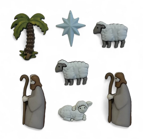 NEW Shepherd's Flock Button Set