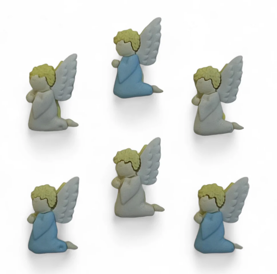 NEW Praying Angels 6pc Button Set