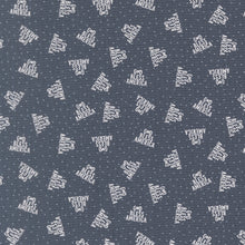 Independence Day God Bless America Indigo Blue Cotton Fabric