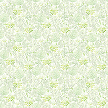 Glorious Garden Green Trees Cotton Fabric