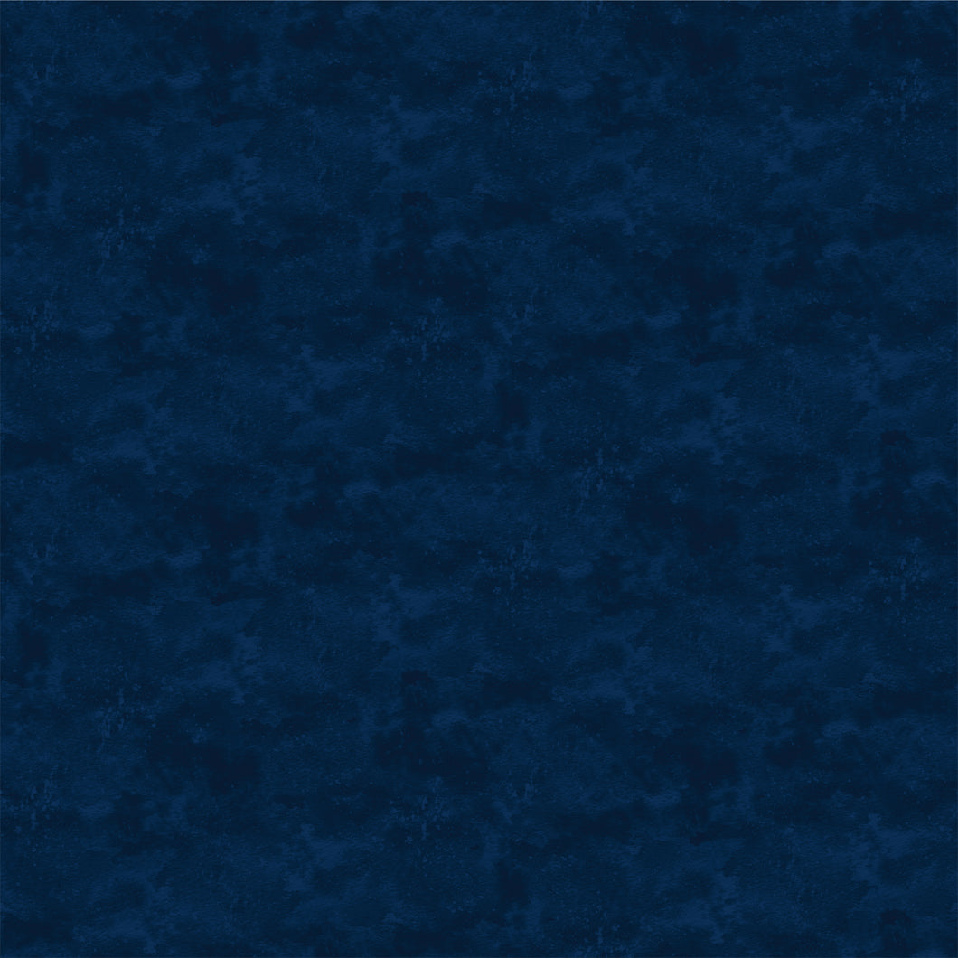 Toscana Midnight Blue Blender Cotton Fabric