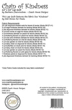 Chain of Kindness Quilt Pattern