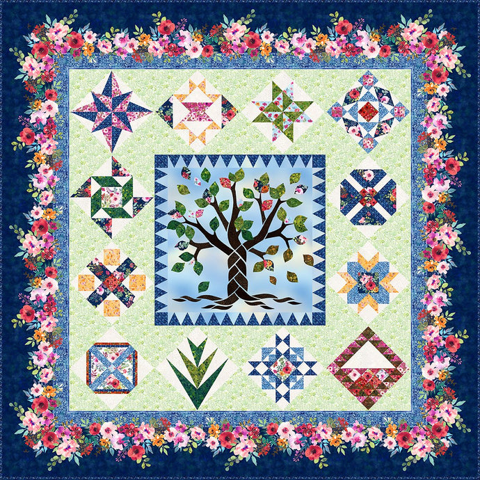 A Family Tree of Faith Quilt Pattern Book & Devotional