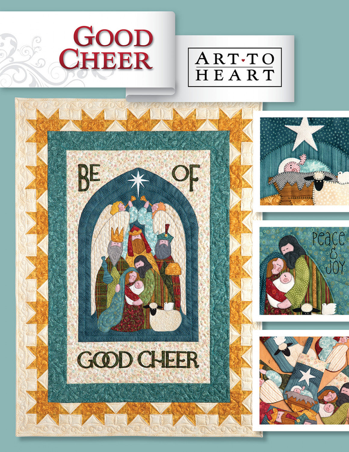 NEW Good Cheer Christmas Project Pattern Book – Heavenly Fabric Shop
