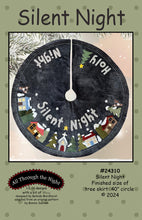 Silent Night Tree Skirt Pattern