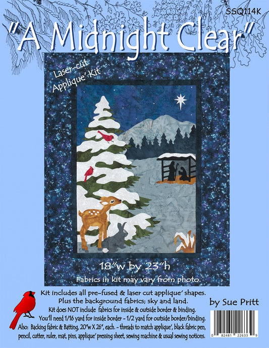 A Midnight Clear Christmas Quilt KIT