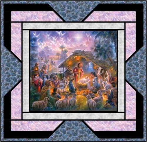 All Points In Nativity Quilt Pattern