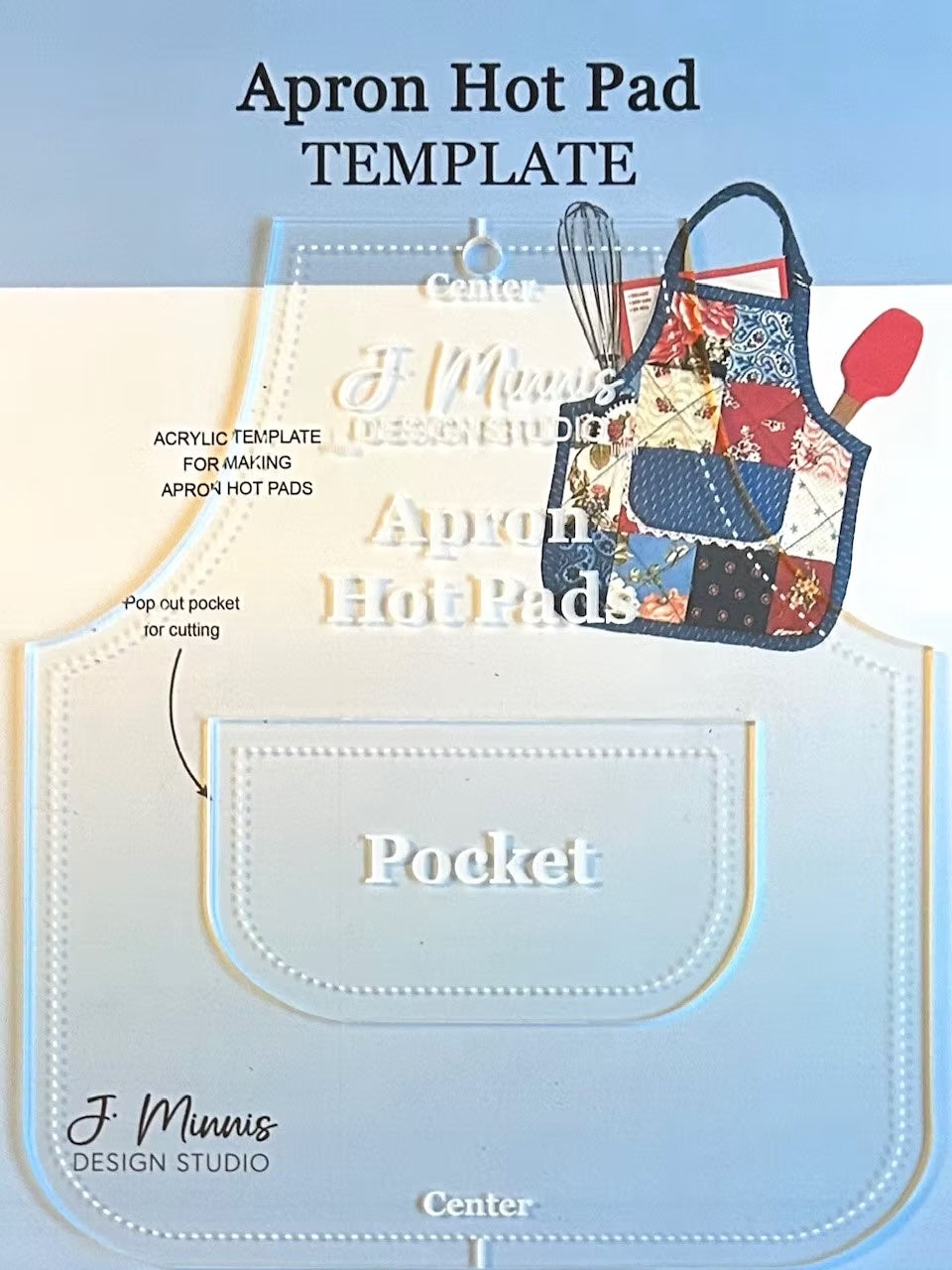 Apron Hot Pads Acrylic Template