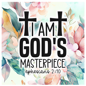 God's Masterpiece Faith Scripture Squares 8pc Mini Panel Set