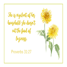 Woman of Faith Scripture Verse 6 inch Mini Fabric 5 Panel set