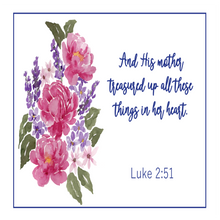 Woman of Faith Scripture Verse 6 inch Mini Fabric 5 Panel set
