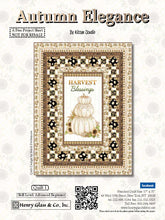 DIGITAL Autumn Elegance Quilt FREE PDF Pattern