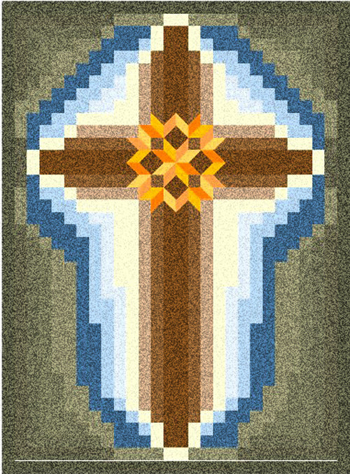 DIGITAL Jesus the Teacher Wall Hanging PDF Pattern