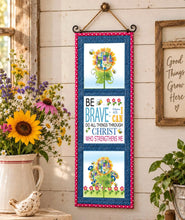 Be Brave Philippians 4:13 Wall Hanging Project Set