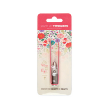 Blessed Cross Light Up Tweezers