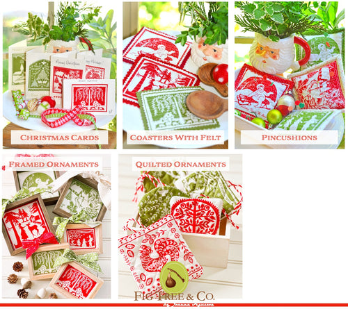 DIGITAL Buon Natale Christmas Cards FREE Project Ideas Sheet