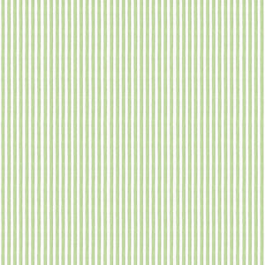 All My Heart Green Candy Wraps Stripe Cotton Fabric