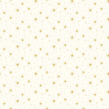 Come Let Us Adore Him Stars Cloud Cotton Fabric