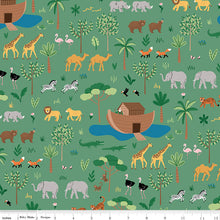 Two By Two Main Green Cotton Fabric