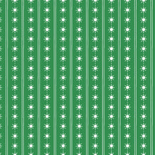 Two By Two Happy Rays Green Cotton Fabric