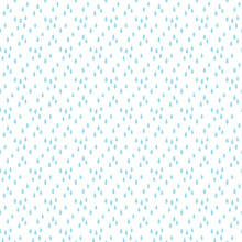 Two By Two Rainy Day White Cotton Fabric