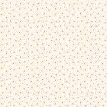 Christmas Greetings Christmas Lights Cream Cotton Fabric