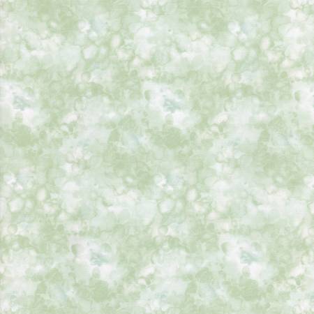 Celery Solid-ish Watercolor Blender Cotton Fabric