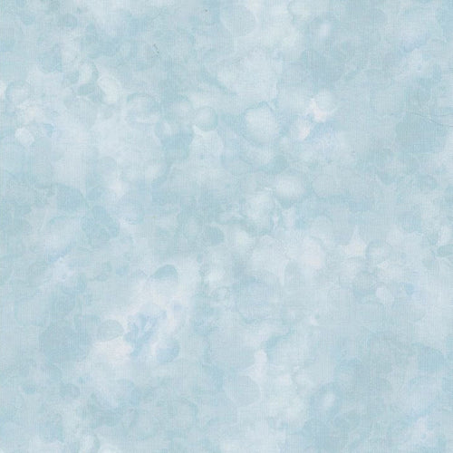 Cloud Solid-ish Watercolor Blender Cotton Fabric