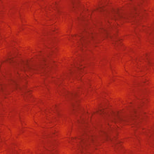 Painter's Swirl Dark Red Blender Cotton Fabric