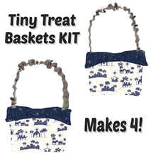 Come Let Us Adore Him Tiny Treat Baskets KIT