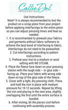 Callie Del Fusible Fleece
